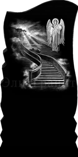 Гравировка изображения на памятник - заказать художественное оформление в Минске