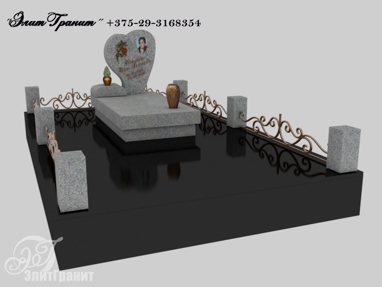 Элитный памятник модель 1